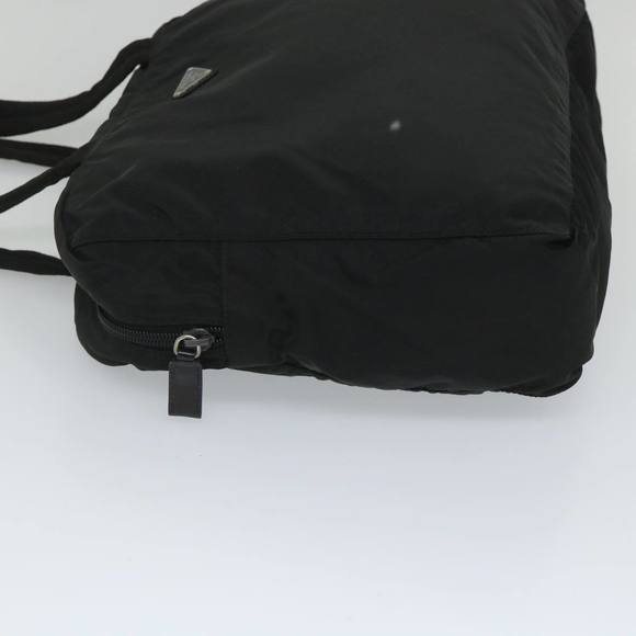 PRADA Tote Bag Nylon Black Auth ac2371 - Picture 4 of 16